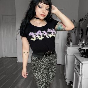 ⚡️AC/DC Grunge Punk Emo Crop Top